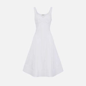 Rochie din bumbac Elisabetta Franchi