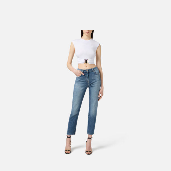 Blugi Elisabetta Franchi - imagine 4