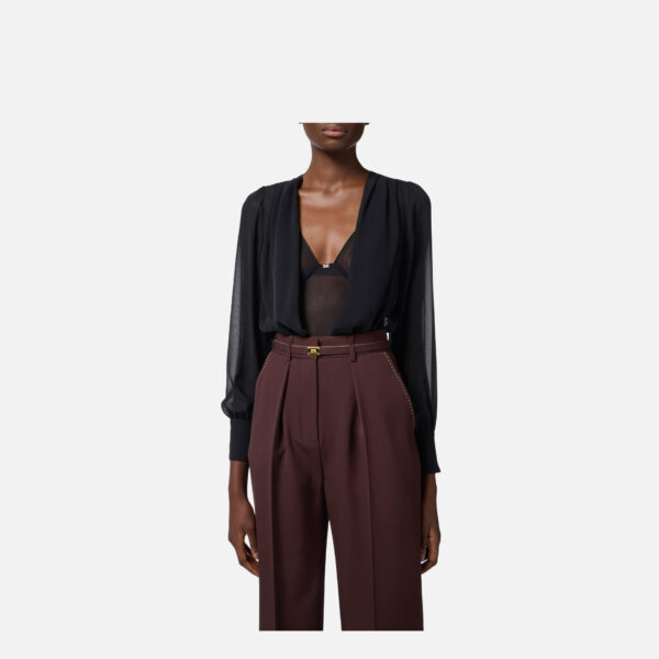 Body din tul de matase Elisabetta Franchi - imagine 2