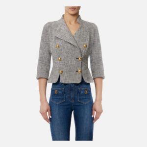 Jacheta din tweed Elisabetta Franchi