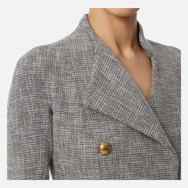 Jacheta din tweed Elisabetta Franchi - imagine 2