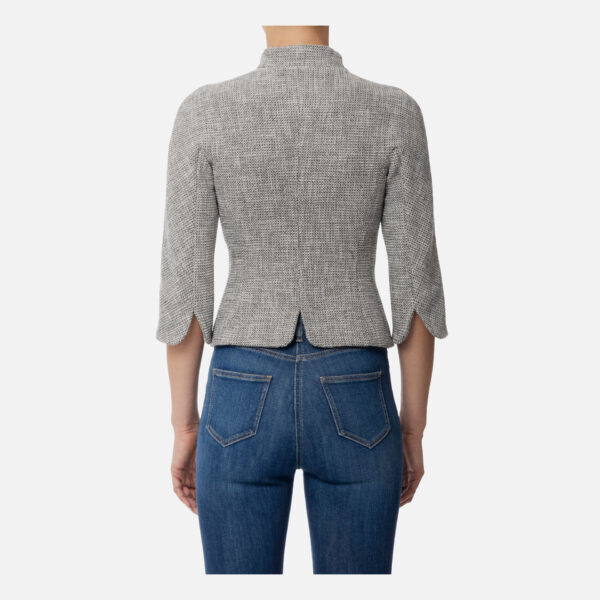 Jacheta din tweed Elisabetta Franchi - imagine 3