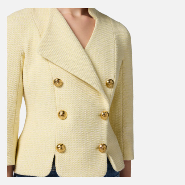Jacheta din tweed Elisabetta Franchi - imagine 4