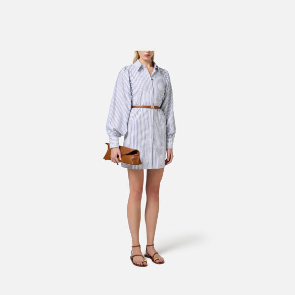 Rochie mini de bumbac Elisabetta Franchi - imagine 5